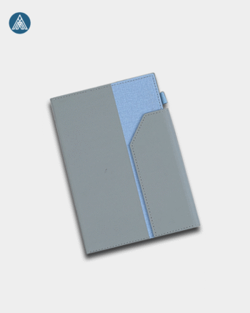 The Proctor Dual Coloured Organiser Styled Leatherette Notebook