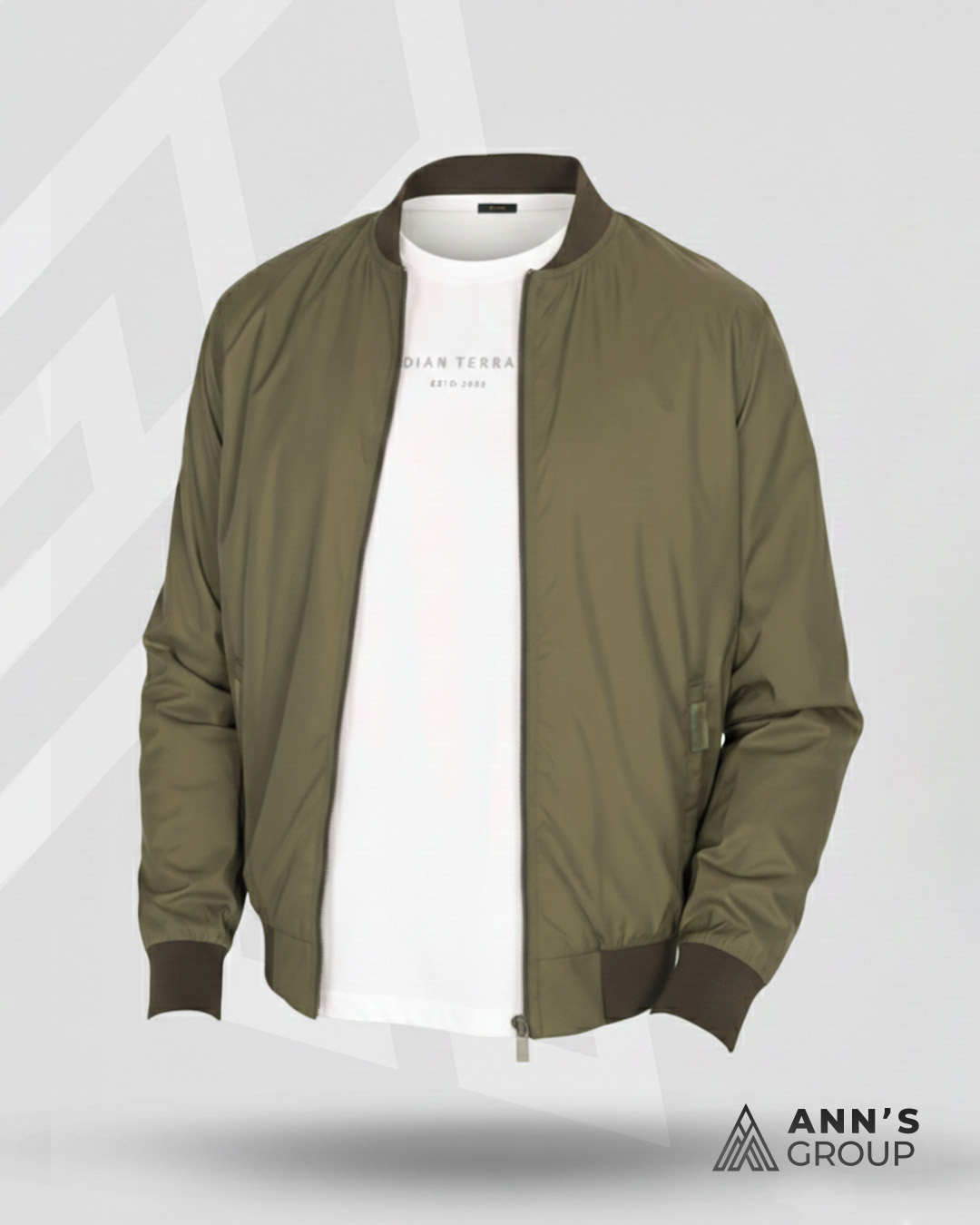 AGPAA006A-Indian Tewrrain-BOMBER-Jacket Indian Terrain Bomber jacket